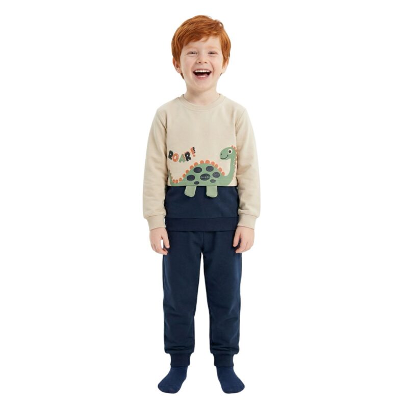 Dreams πιτζάμα «Dino’s Beige Dreams»