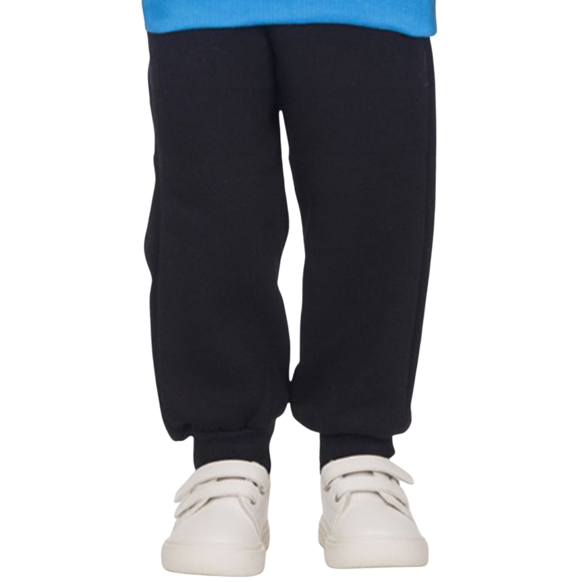 Σετ φόρμα χειμερινό για αγόρι Joyce μπλε μπλούζα και μαύρο παντελόνι