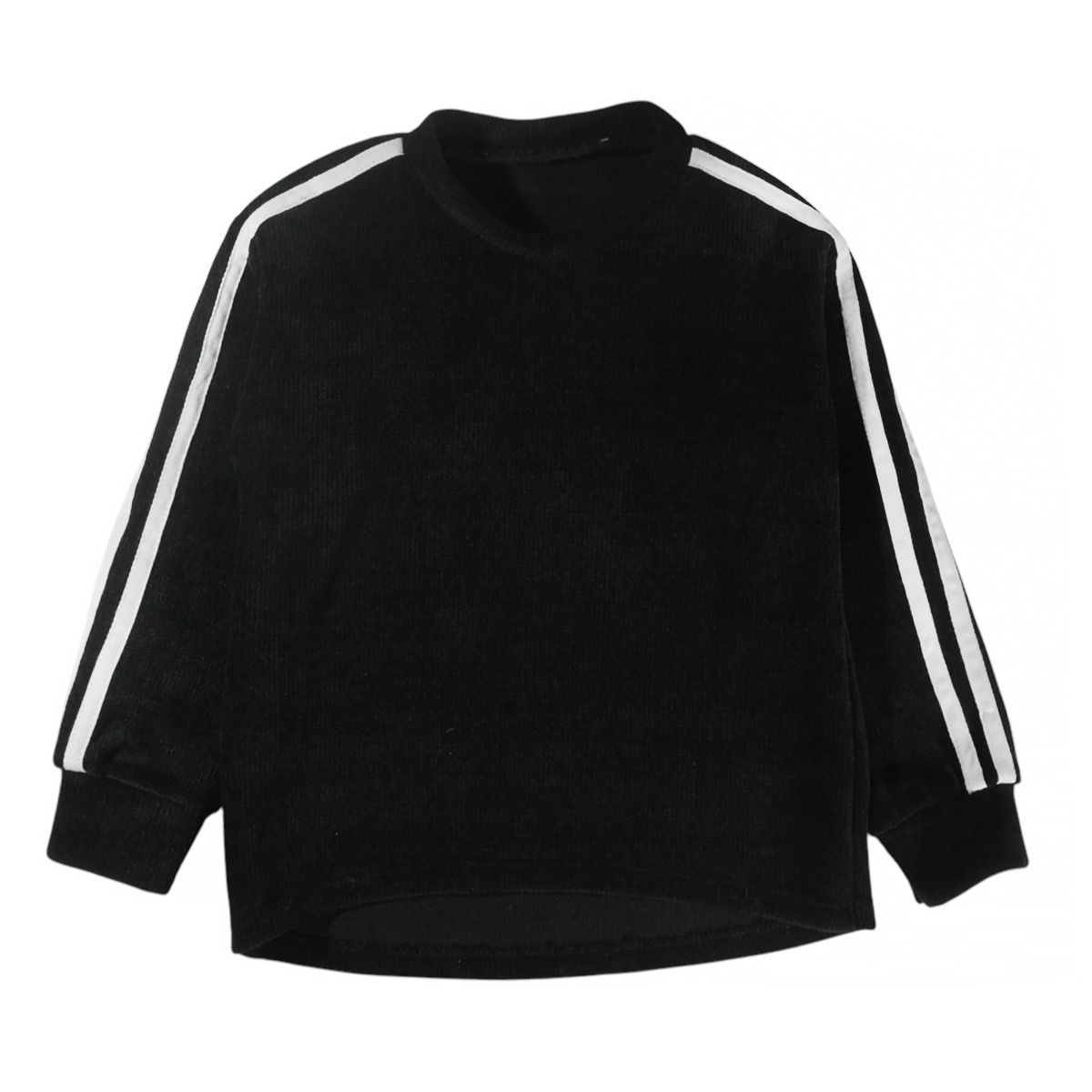 Πλεκτό σετ με ρέλι στα μανίκια