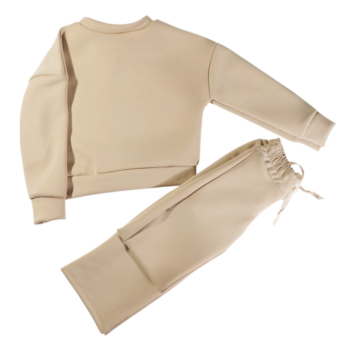 Παιδικό σετ AZ μπεζ για κορίτσι, ιδανικό για άνοιξη και φθινόπωρο.