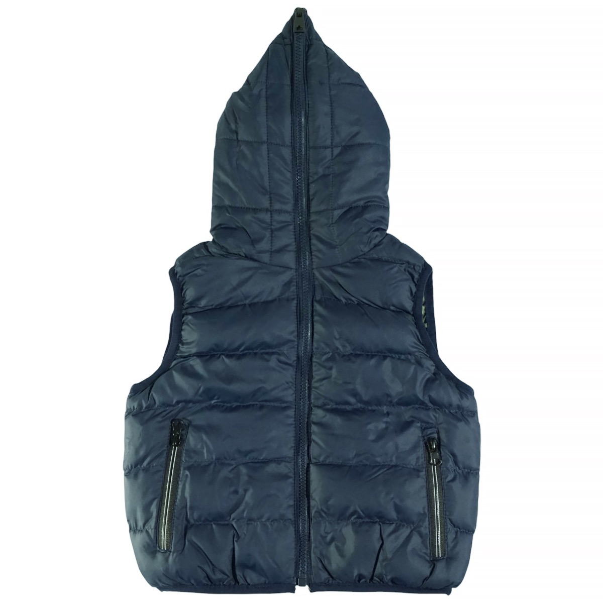 Puffer μπουφάν Joyce μπλε για άνοιξη και φθινόπωρο