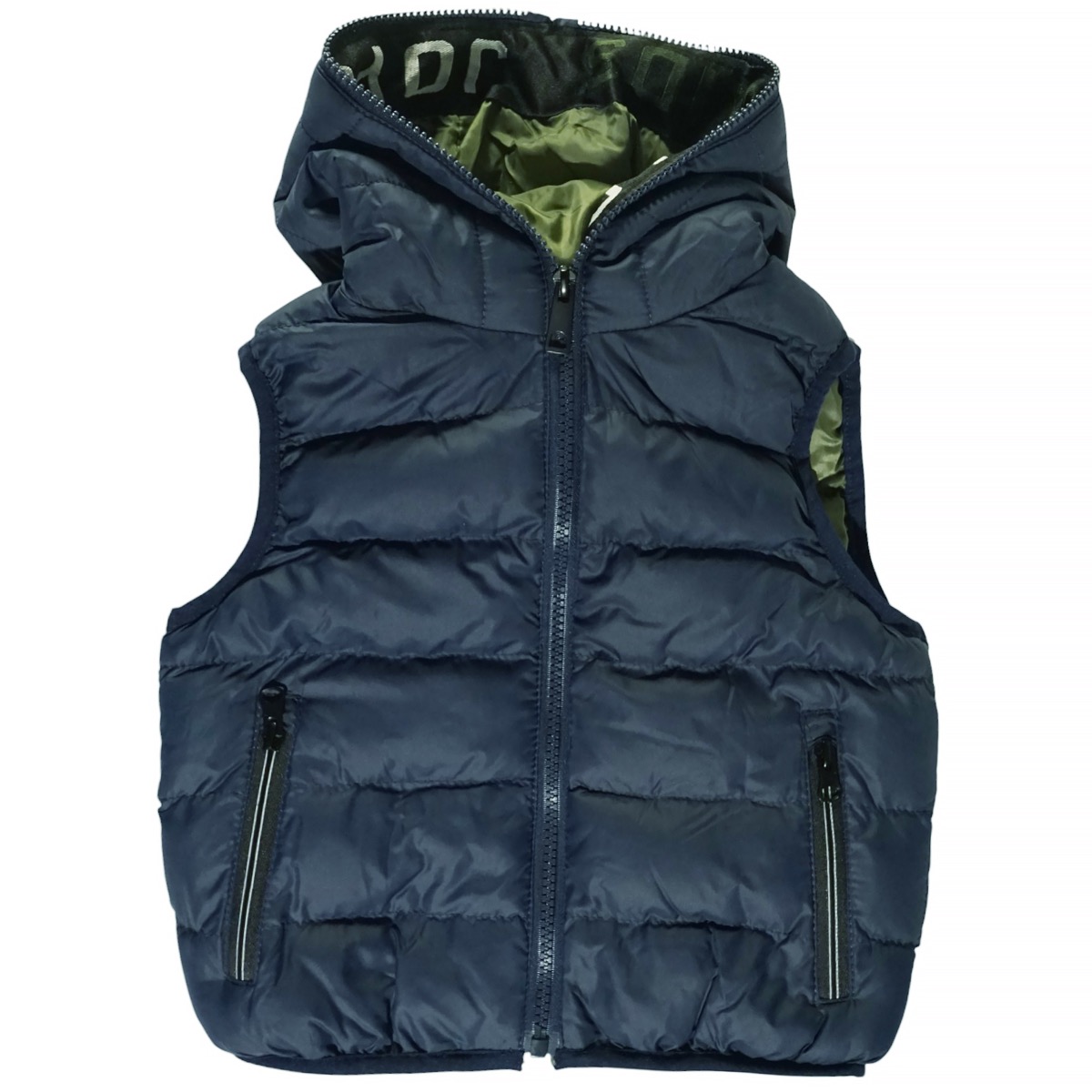 Joyce μπουφάν μπλε με φερμουάρ και χρήσιμες τσέπες