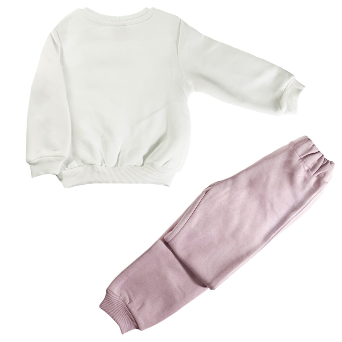 Σετ φόρμας Lupita χνούδι για κορίτσι, ιδανικό για χειμώνα