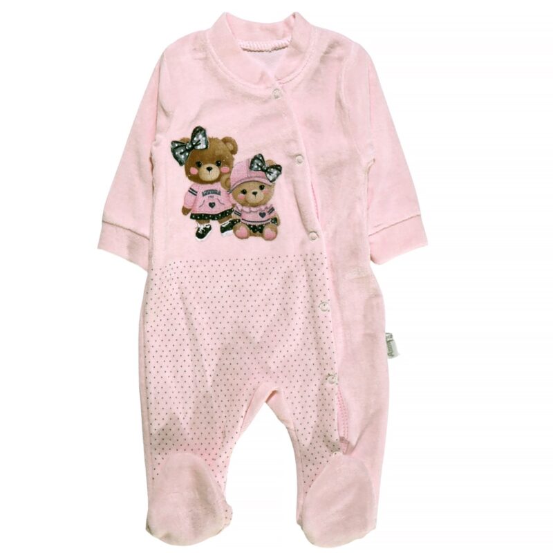 Annora Baby σετ ροζ με σκουφάκι για άνεση και ζεστασιά μωρού
