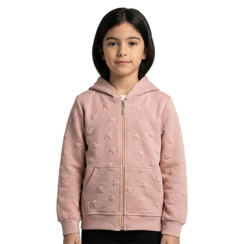 CMK Kids ζακέτα με κουκούλα από λεπτό ύφασμα «Μice»