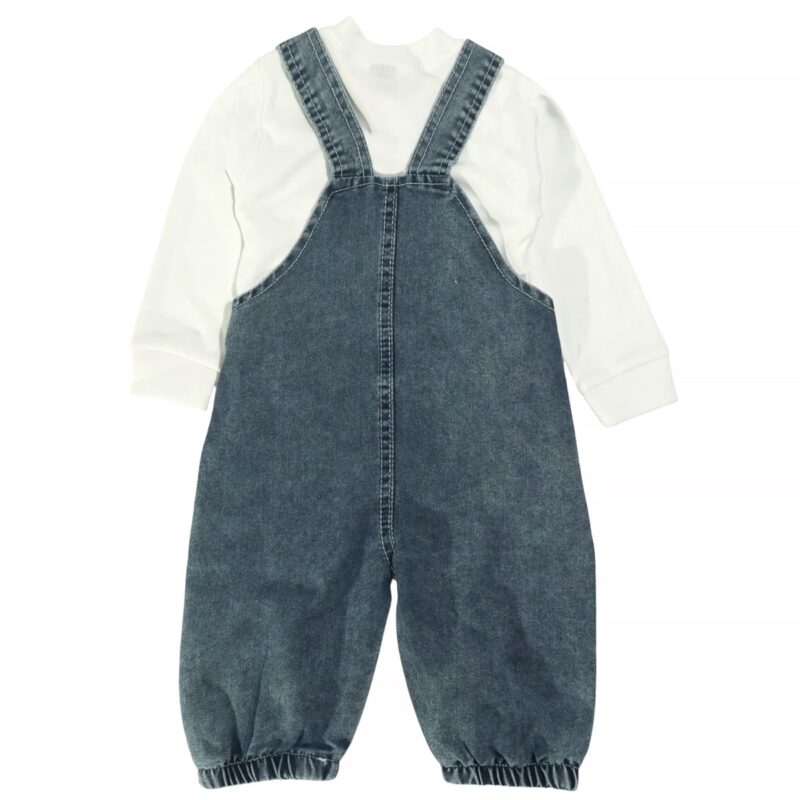 Baby Icon σετ με σαλοπέτα και μπλούζα για βρέφη