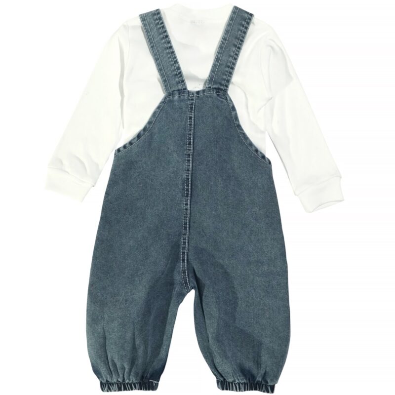 Baby Icon σετ με σαλοπέτα και μπλούζα για βρέφη
