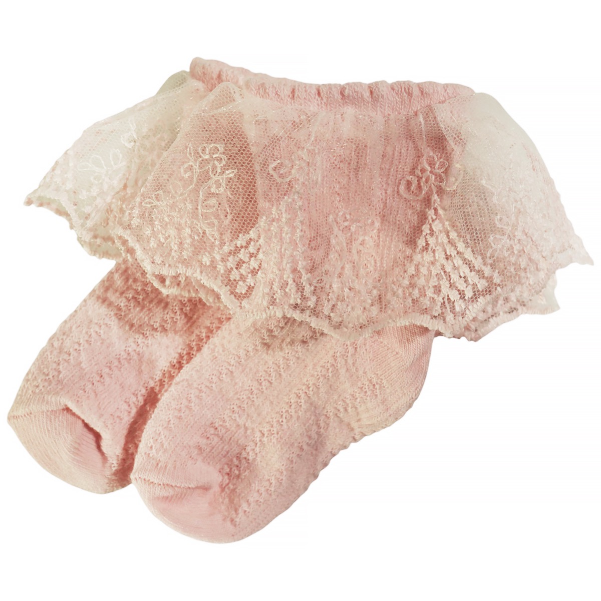 Olay Socks καλτσούλες τούλι ροζ για κορίτσι