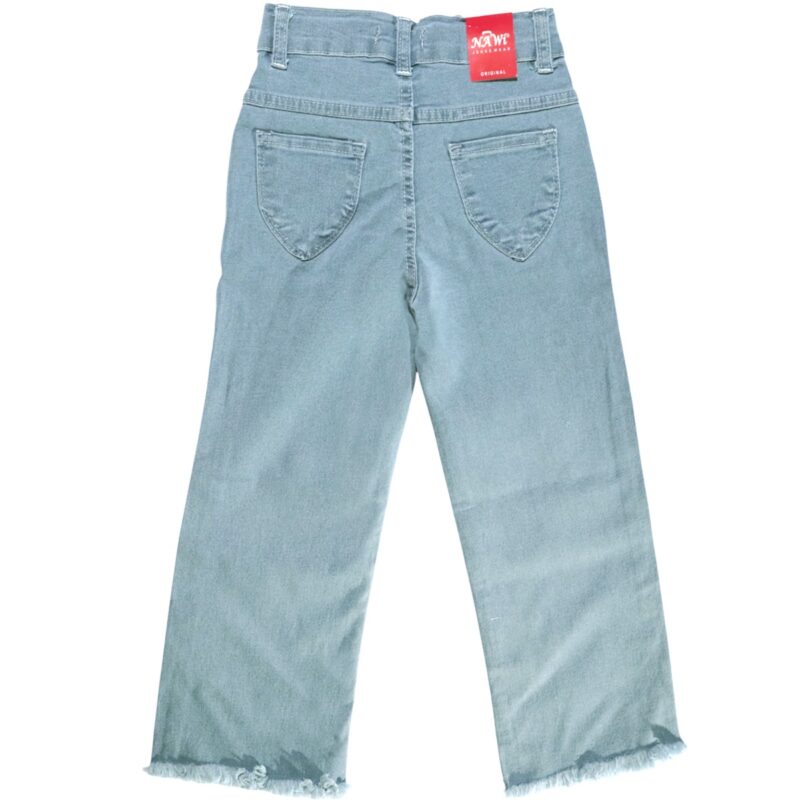 Nawi Jeans τζιν baggy για κορίτσι με τσέπες μπροστά και πίσω