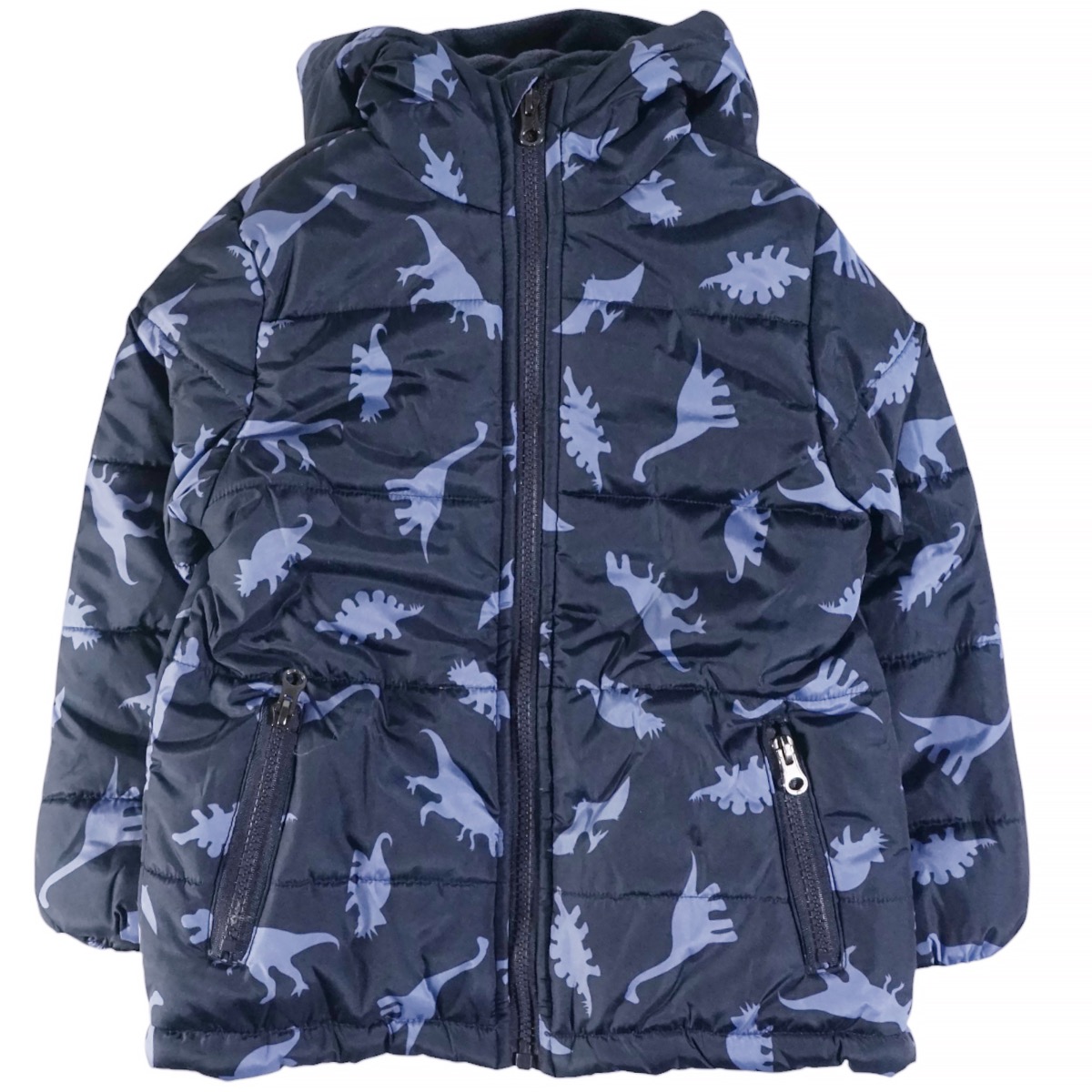 Funky μπουφάν puffer μπλε για αγόρι, άνετο και ζεστό