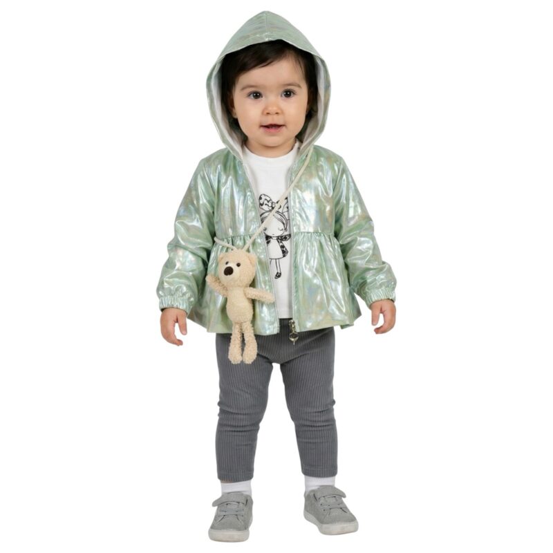 Cocosiss βρεφικό σετ τεσσάρων τεμαχίων «Calm In The Rain»