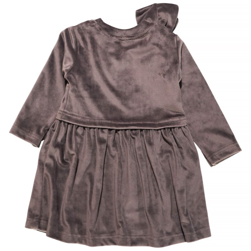 Carmina Kids βελουτέ φορεματάκι με κεντήματα στο επάνω μέρος