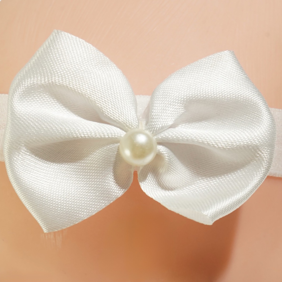 Υπέροχη AZ κορδέλα μαλλιών λευκή για μικρές κυρίες