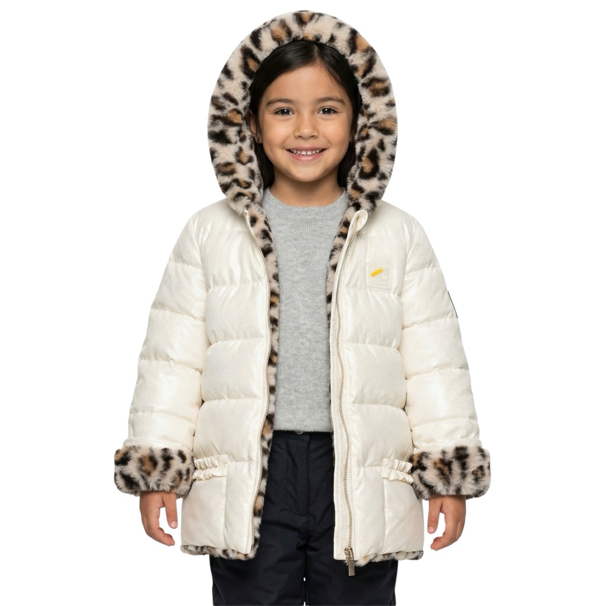 Εβίτα μπουφάν διπλής όψης, με κουκούλα «Double Trouble»