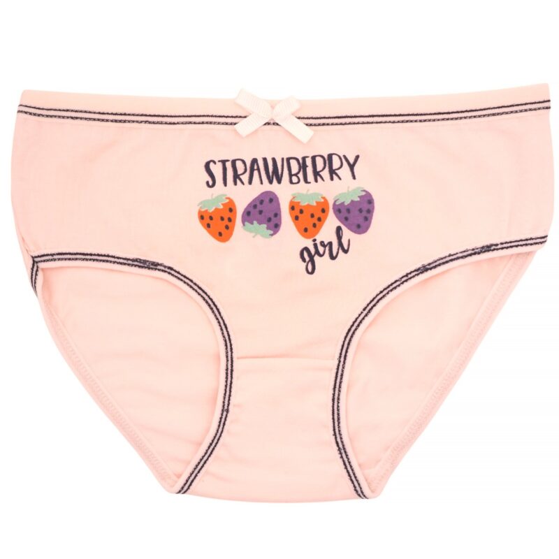 Παιδικό βρακάκι Biyo Kids σομόν με παιχνιδιάρικη στάμπα