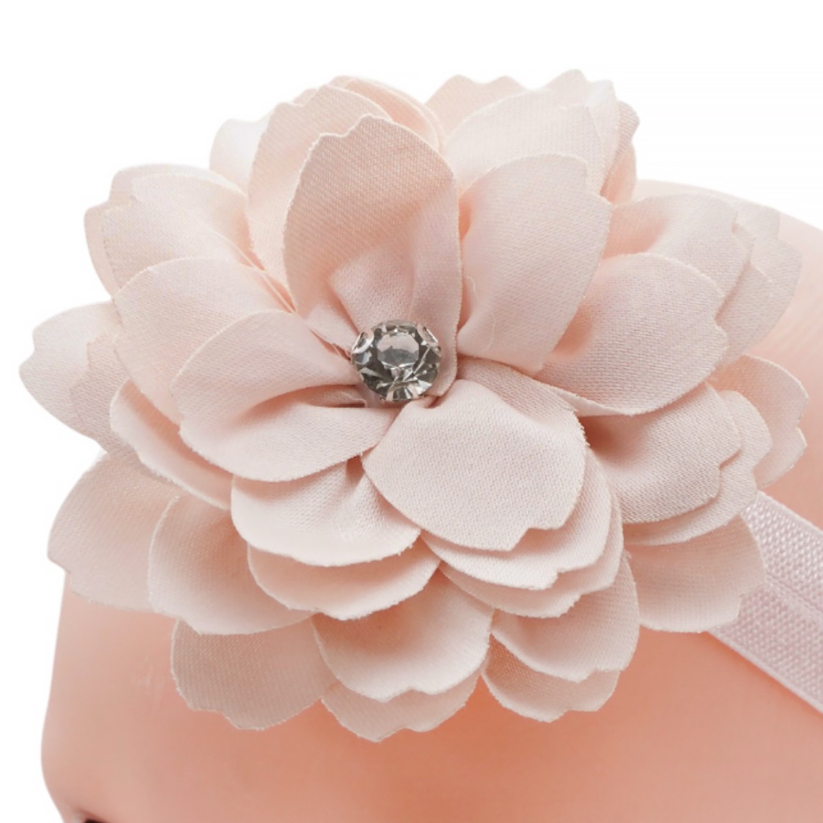 Defne σομόν κορδέλα για κορίτσια με διακριτική πολυτέλεια