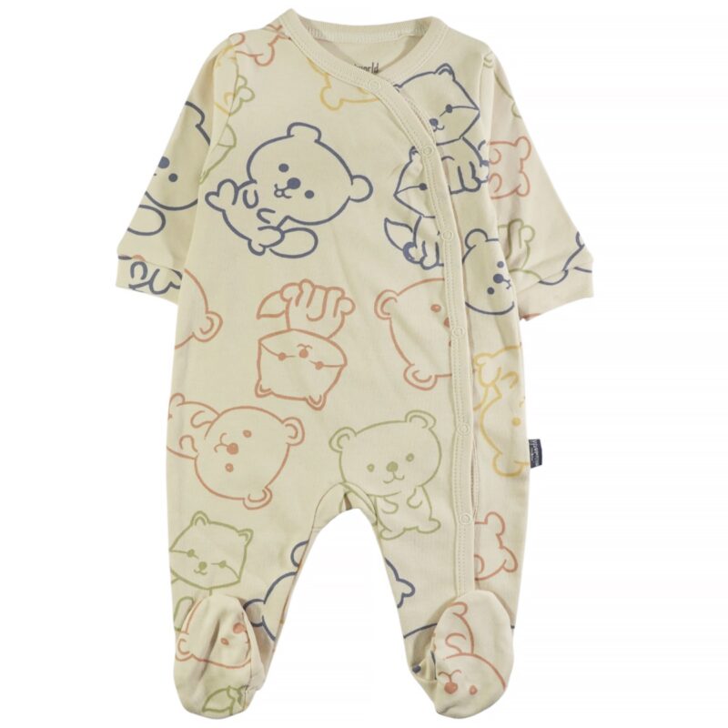 Miniworld φορμάκι για μωρά σε μπεζ χρώμα με άνοιγμα τρουκς