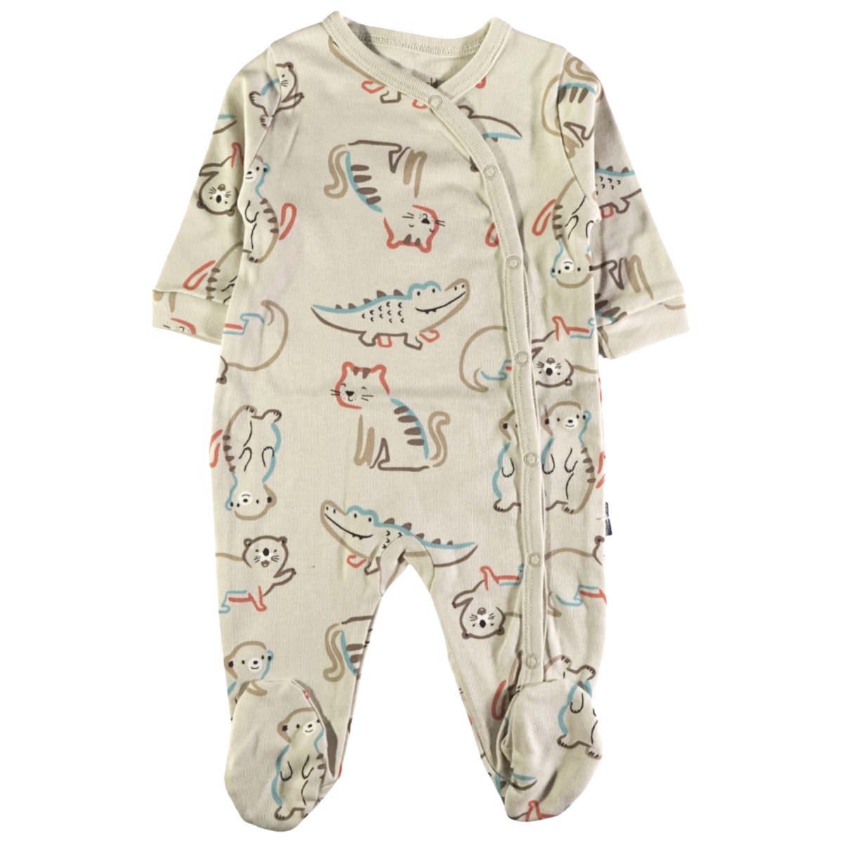 Miniworld ολόσωμο φορμάκι για βρέφη με παιχνιδιάρικο σχέδιο