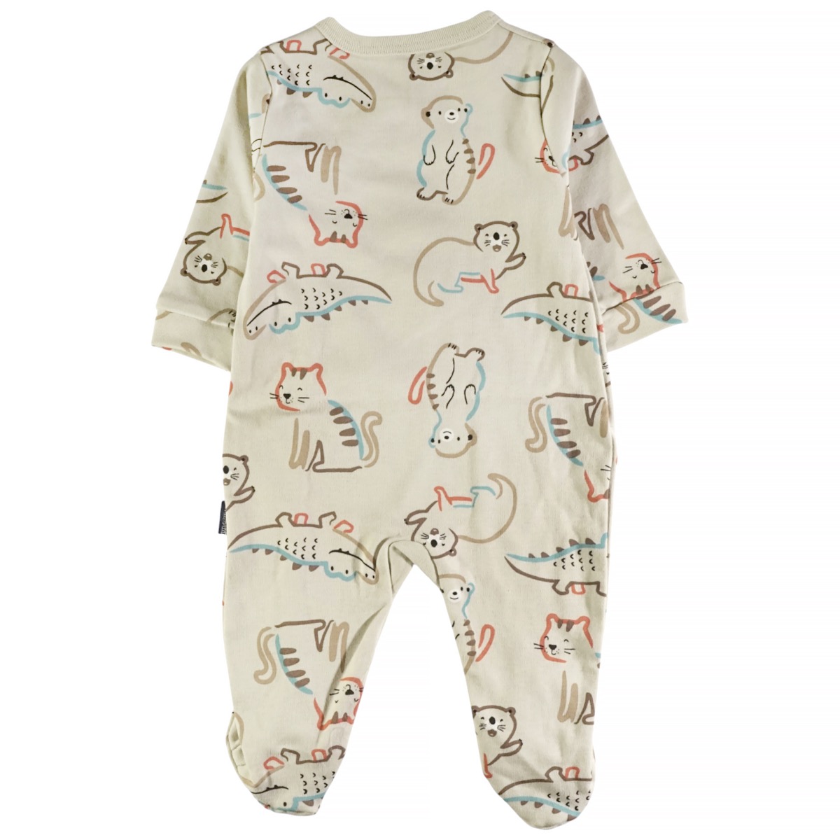 Miniworld βαμβακερό φορμάκι σε απαλό μπεζ απόχρωση