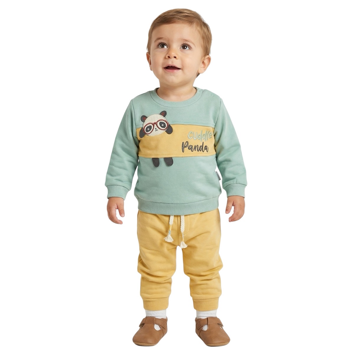 Miniworld βρεφικό σετ φόρμας με χνούδι «Cuddle Panta»