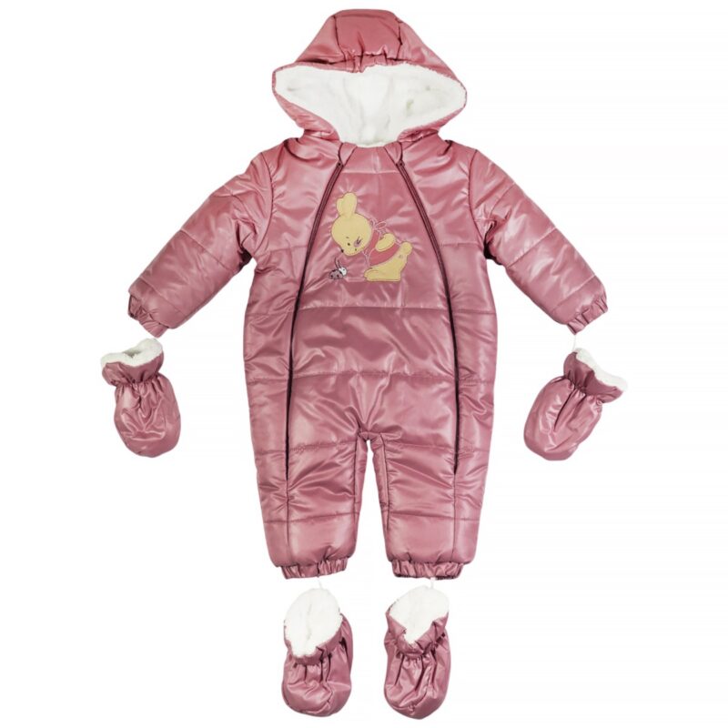 Kids Buude βρεφική φόρμα εξόδου puffer Girl Bunny για κορίτσι