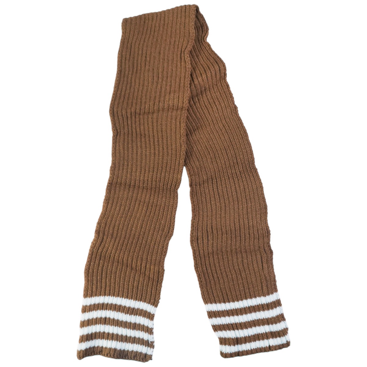 Ζεστό κασκόλ Kitti για αγόρι σε καφέ χρώμα