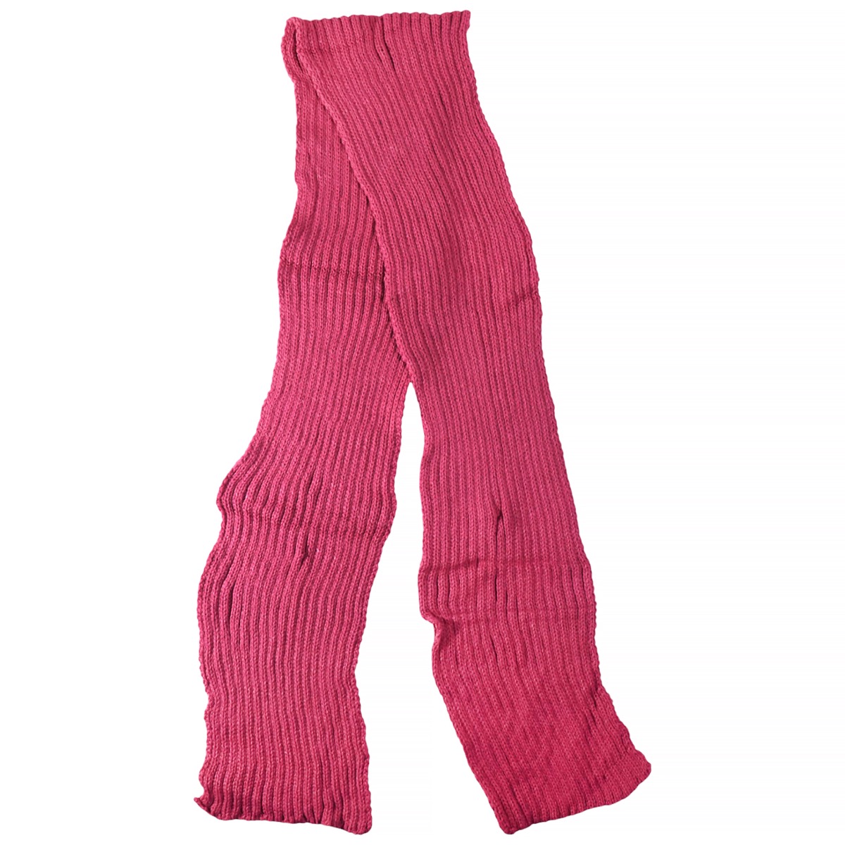 Κασκόλ πλεκτό Kitti Fuchsia Pearls για κορίτσι με fleece επένδυση