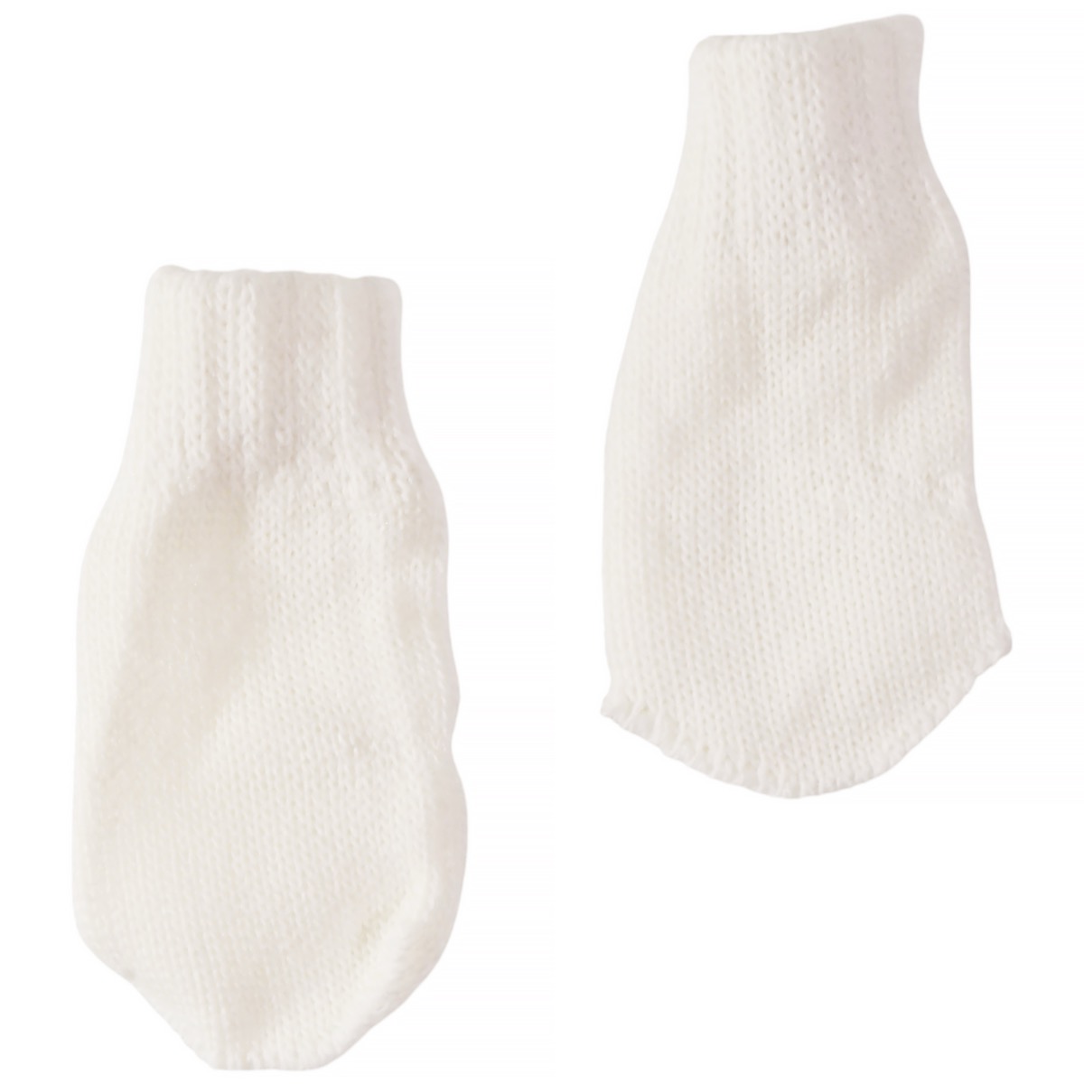 Γάντια Recos για κορίτσι σε εκρού χρώμα