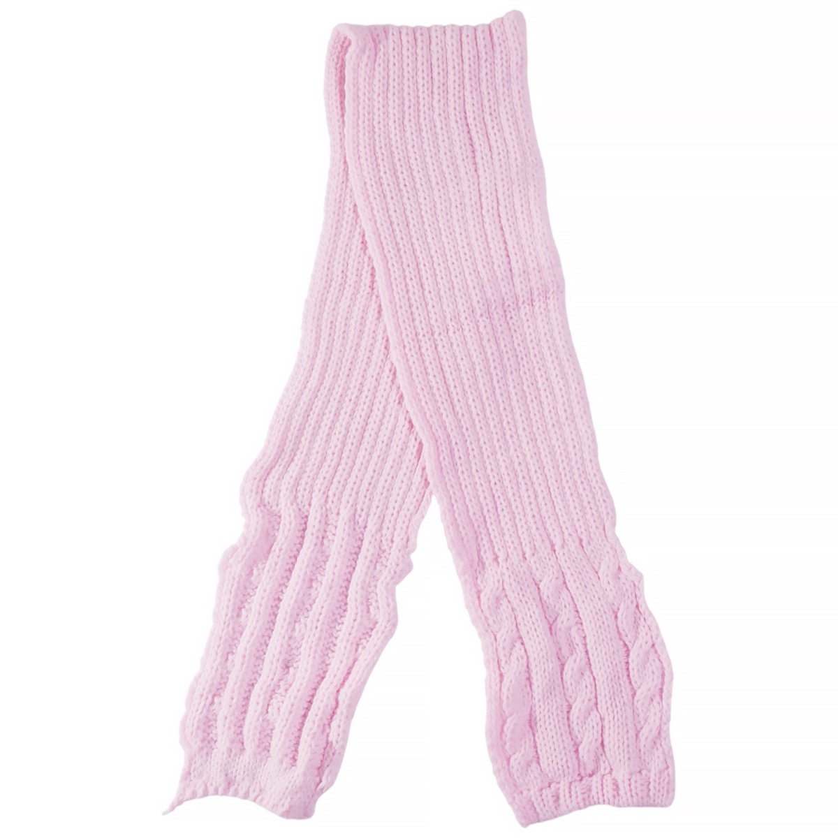 Ζεστό κασκόλ Recos για κορίτσι σε ροζ χρώμα