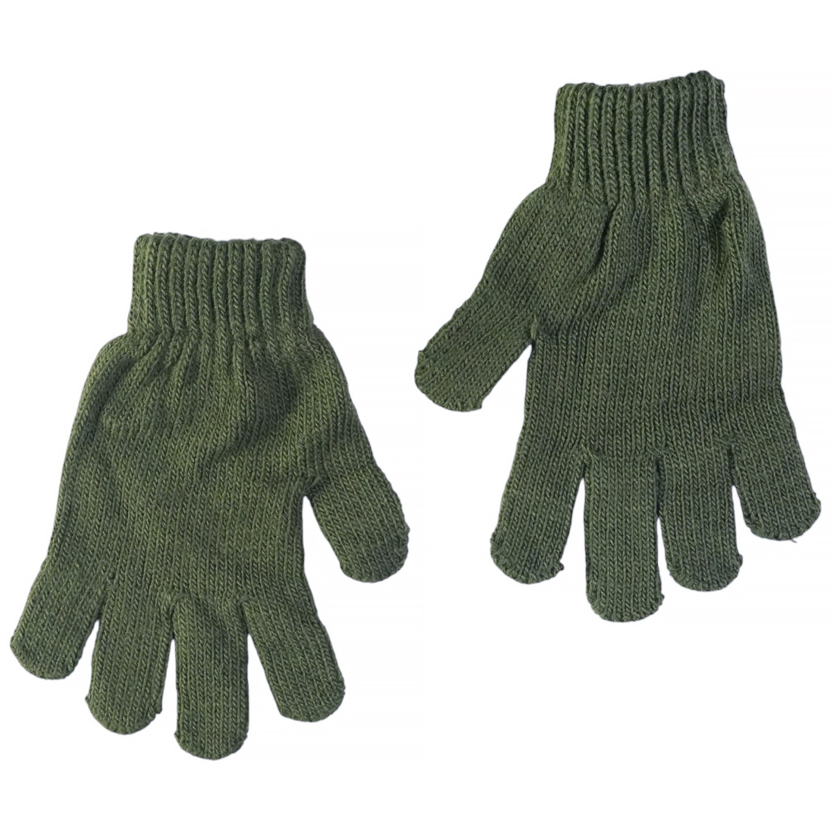 Recos πλεκτό σετ πράσινο για αγόρι, με άνετα γάντια