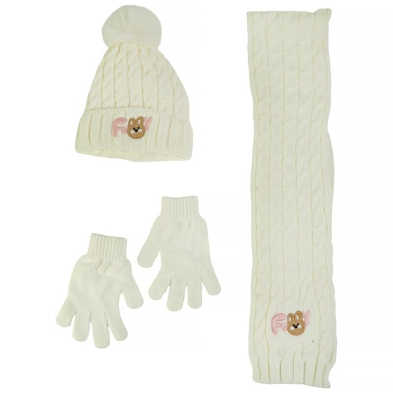 Recos Funny Bunny σετ για κορίτσι, κατάλληλο για τη χειμερινή περίοδο