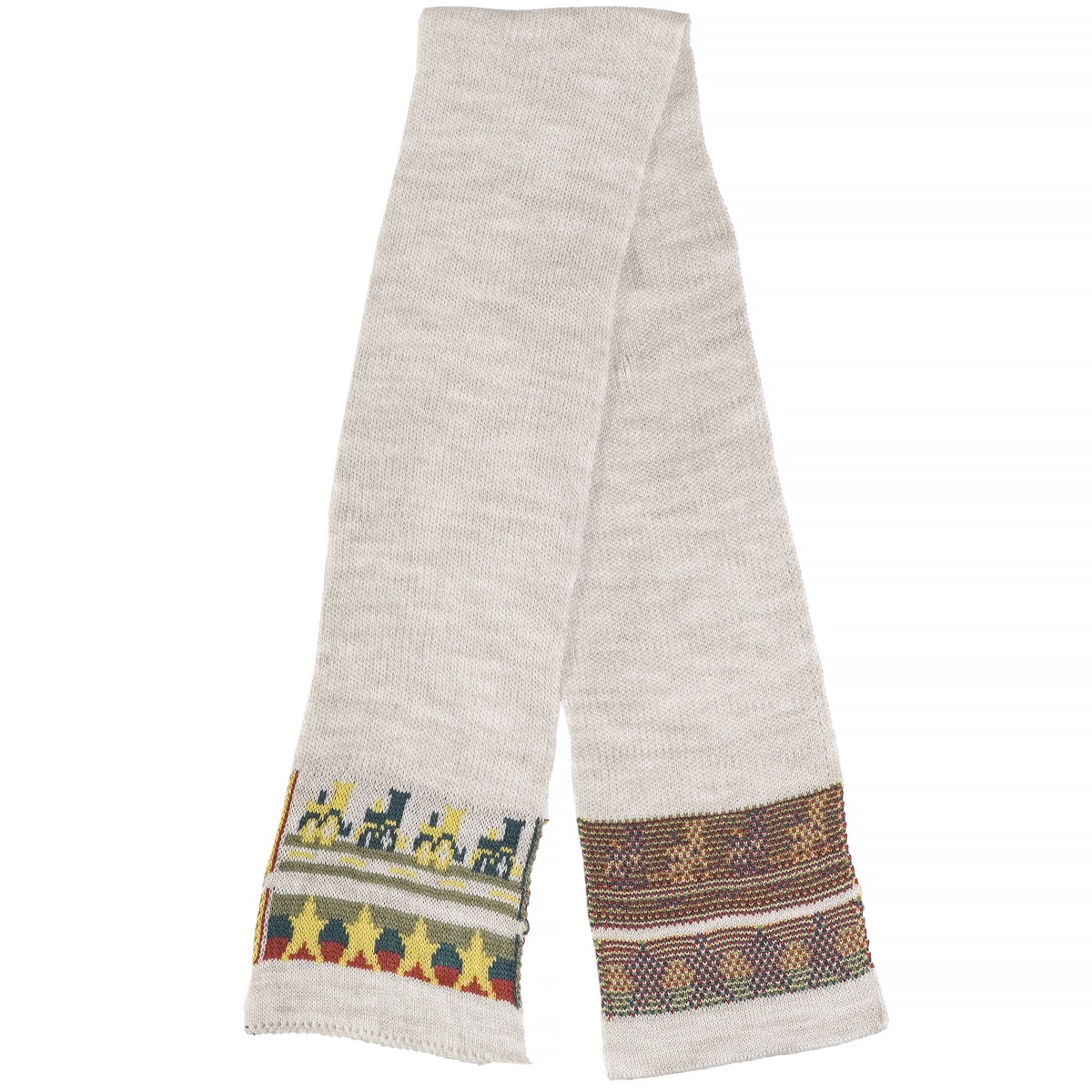 Κασκόλ πλεκτό Tidi Kids Colorful Cars με χοντρό νήμα για αγοράκι