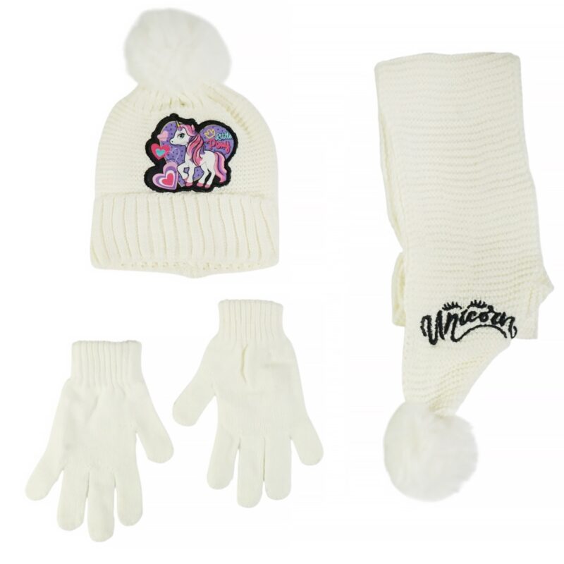 Ολοκληρωμένο πλεκτό σετ Juju Unicorn Pony για κορίτσι