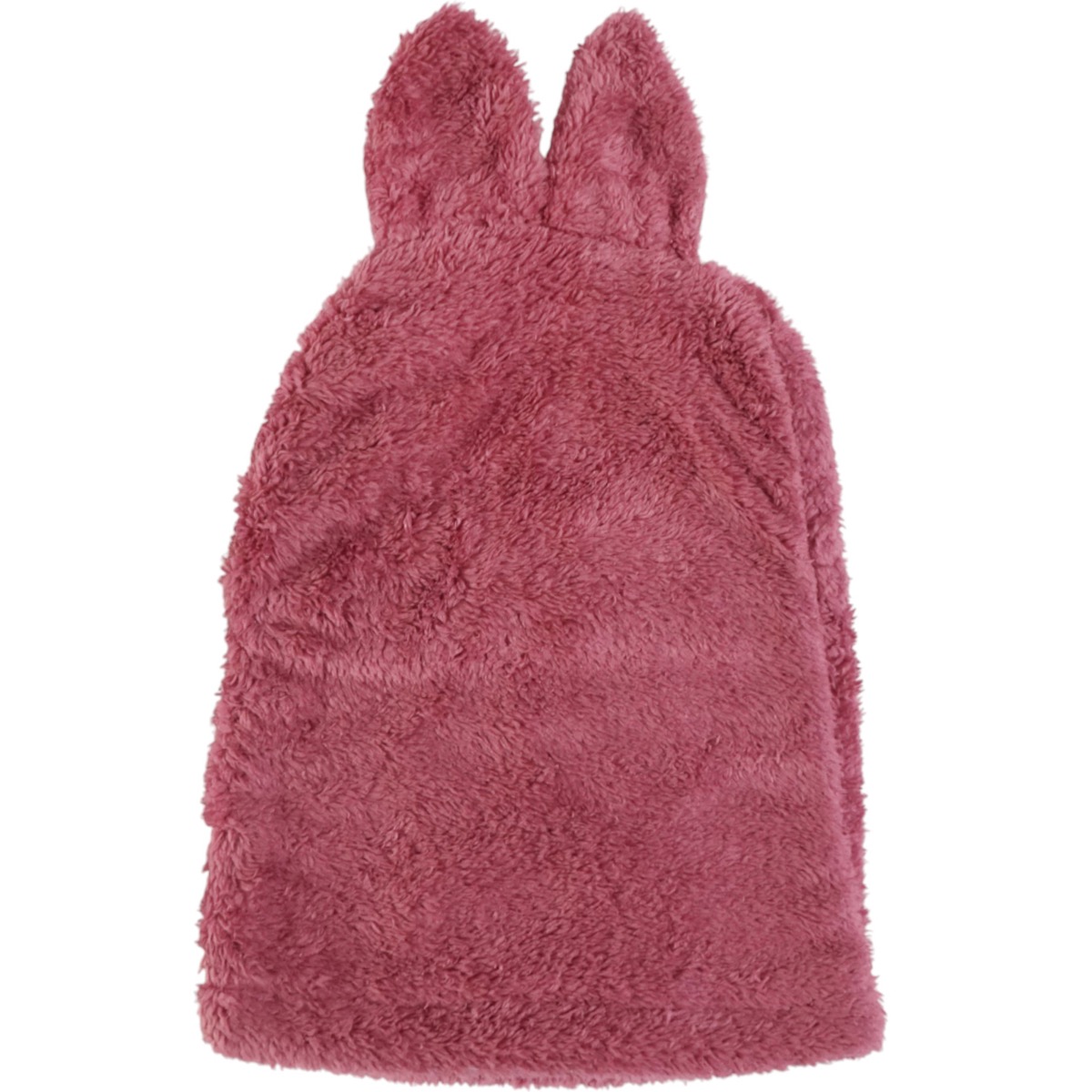 Minikep σκουφάκι σκούρο μοβ fleece full face για κορίτσια