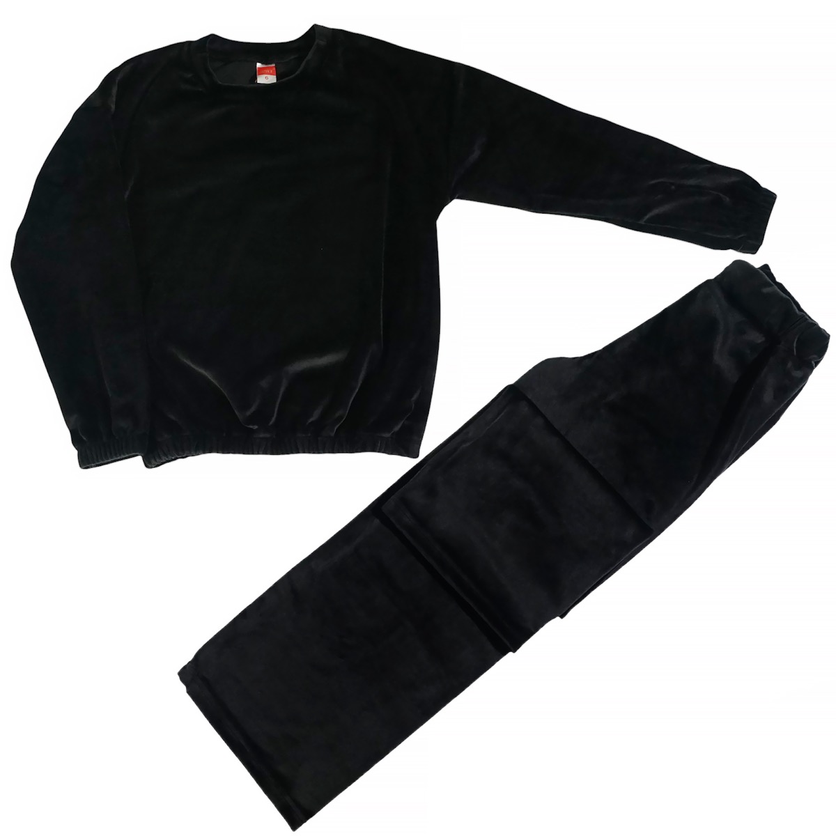 Joyce βελουτέ σετ μαύρο για κορίτσι «Black Velouté»