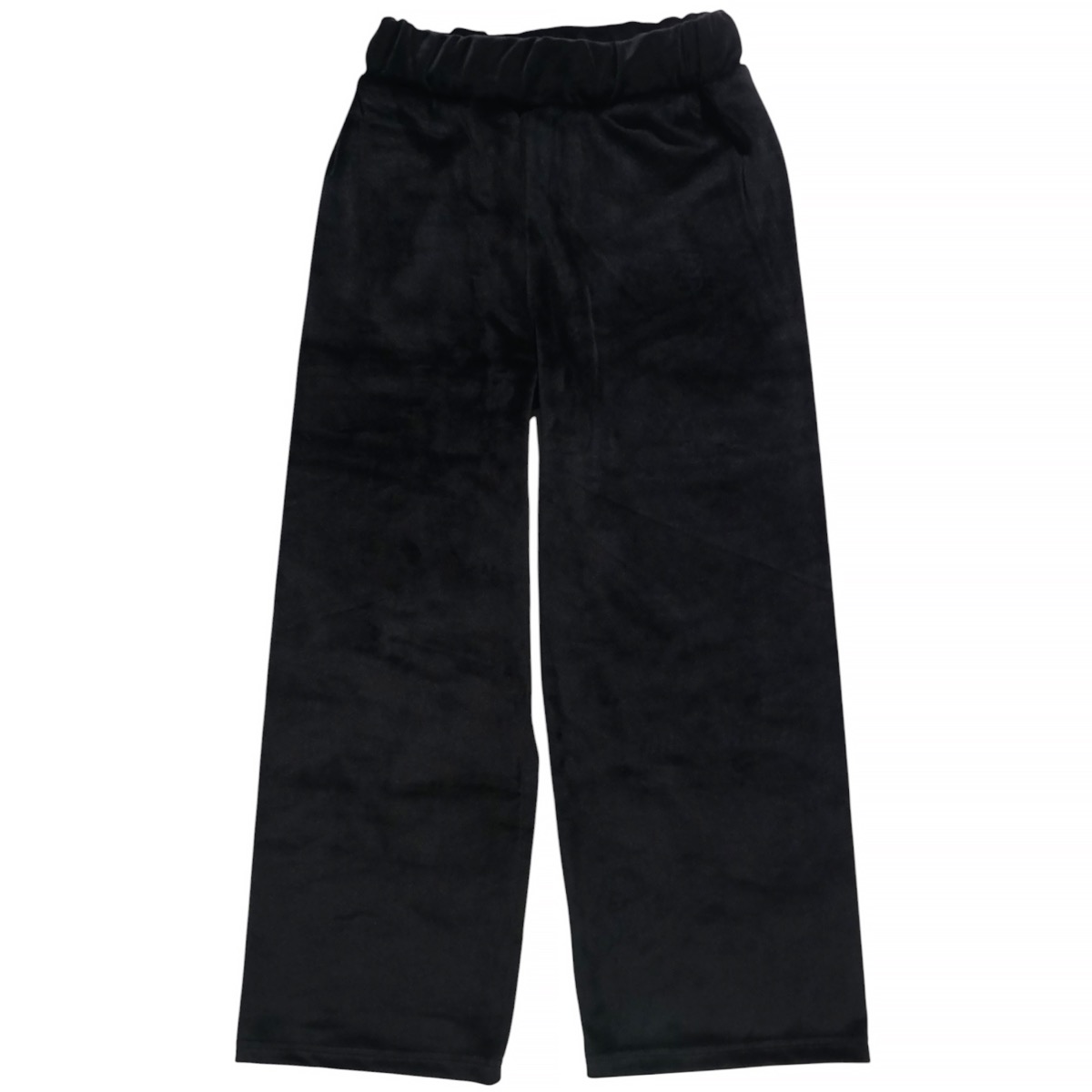 Joyce βελουτέ σετ «Black Velouté» με παντελόνι flair