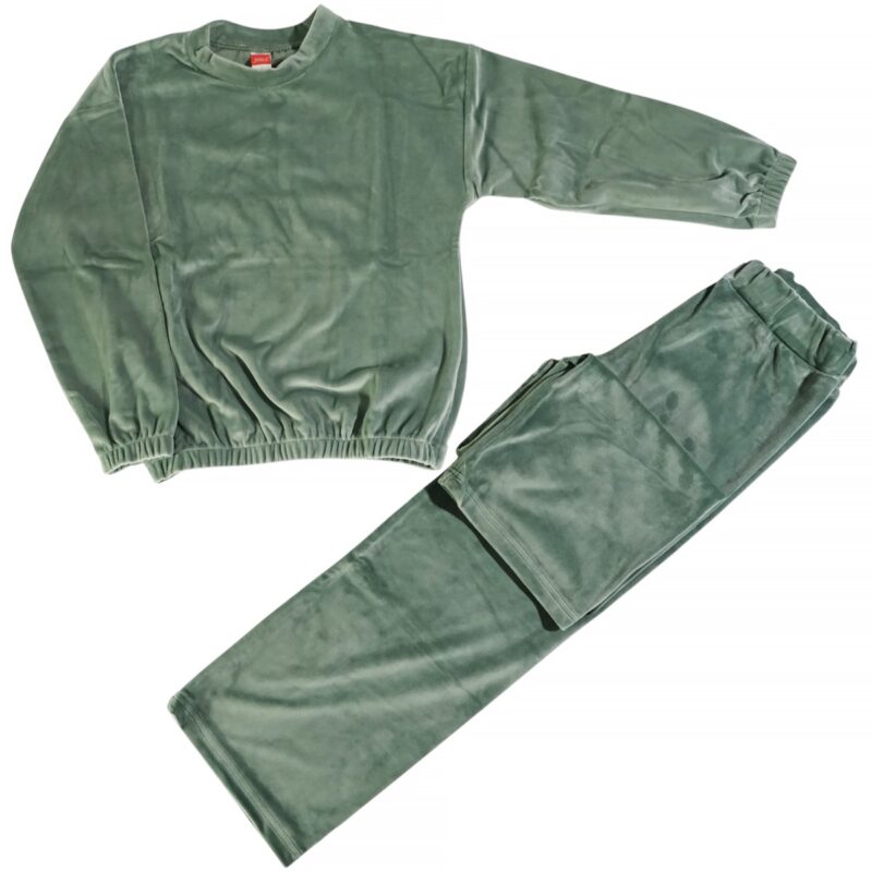 Joyce βελουτέ σετ πράσινο για κορίτσι «Green Velouté»