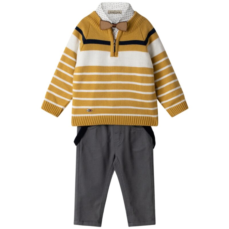 Hashtag βρεφικό σετ αγόρι «Handsome Baby» πέντε τεμαχίων