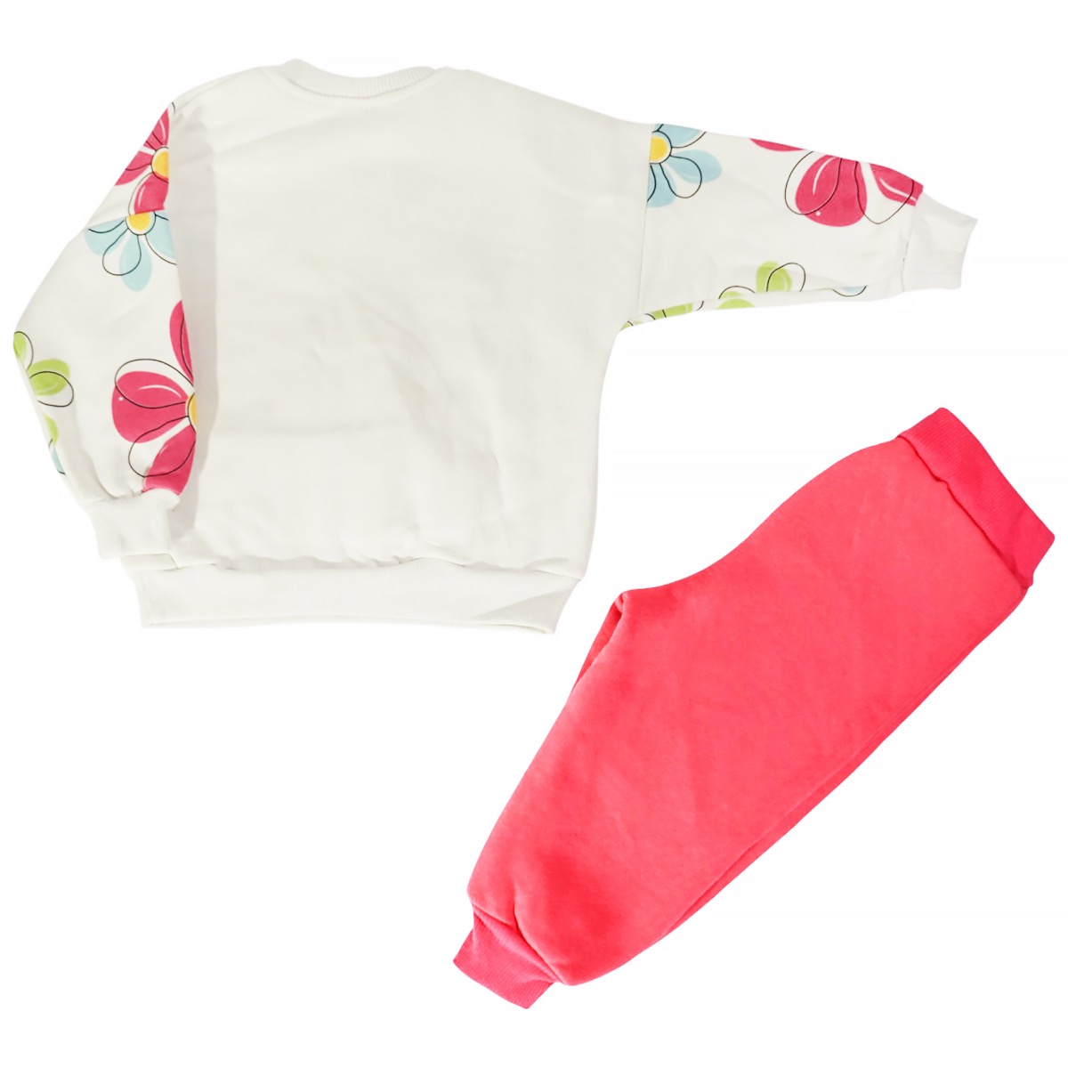 Minibilx βρεφικό σετ φόρμας Colorful με χνούδι για κορίτσι