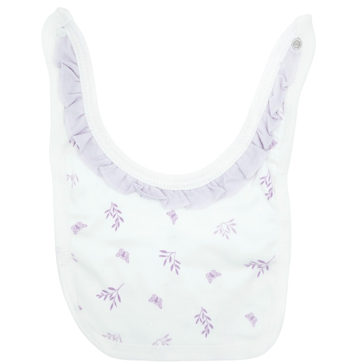 Moi Noi βαμβακερή σαλιάρα Cute Butterflies σε απαλή αίσθηση