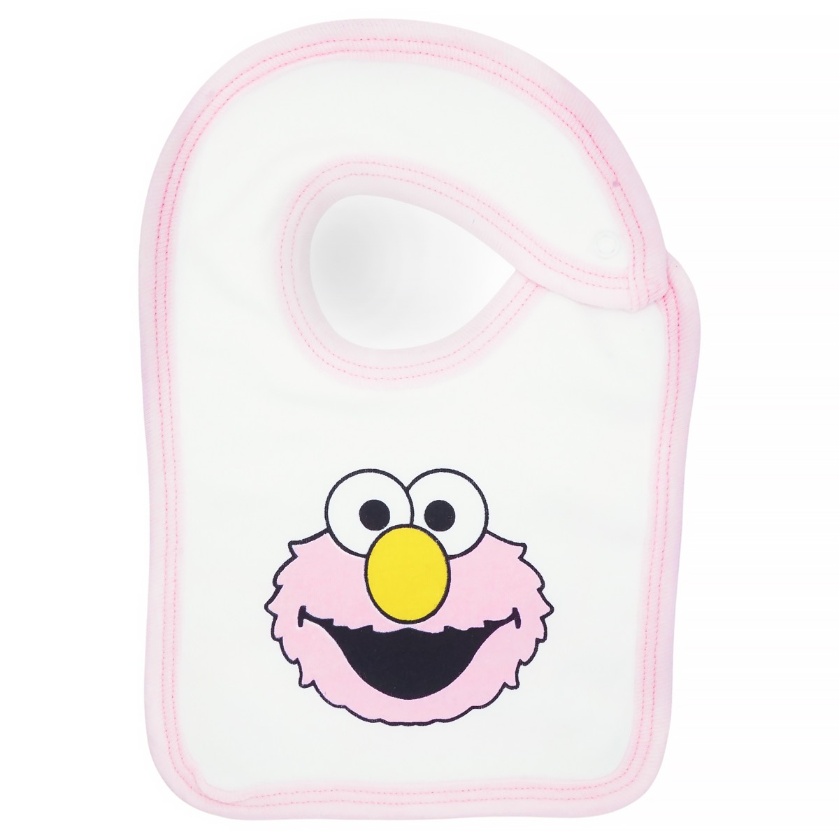Baby Bibs σαλιάρα βρέφους σε εκρού με διακοσμητικό σχέδιο