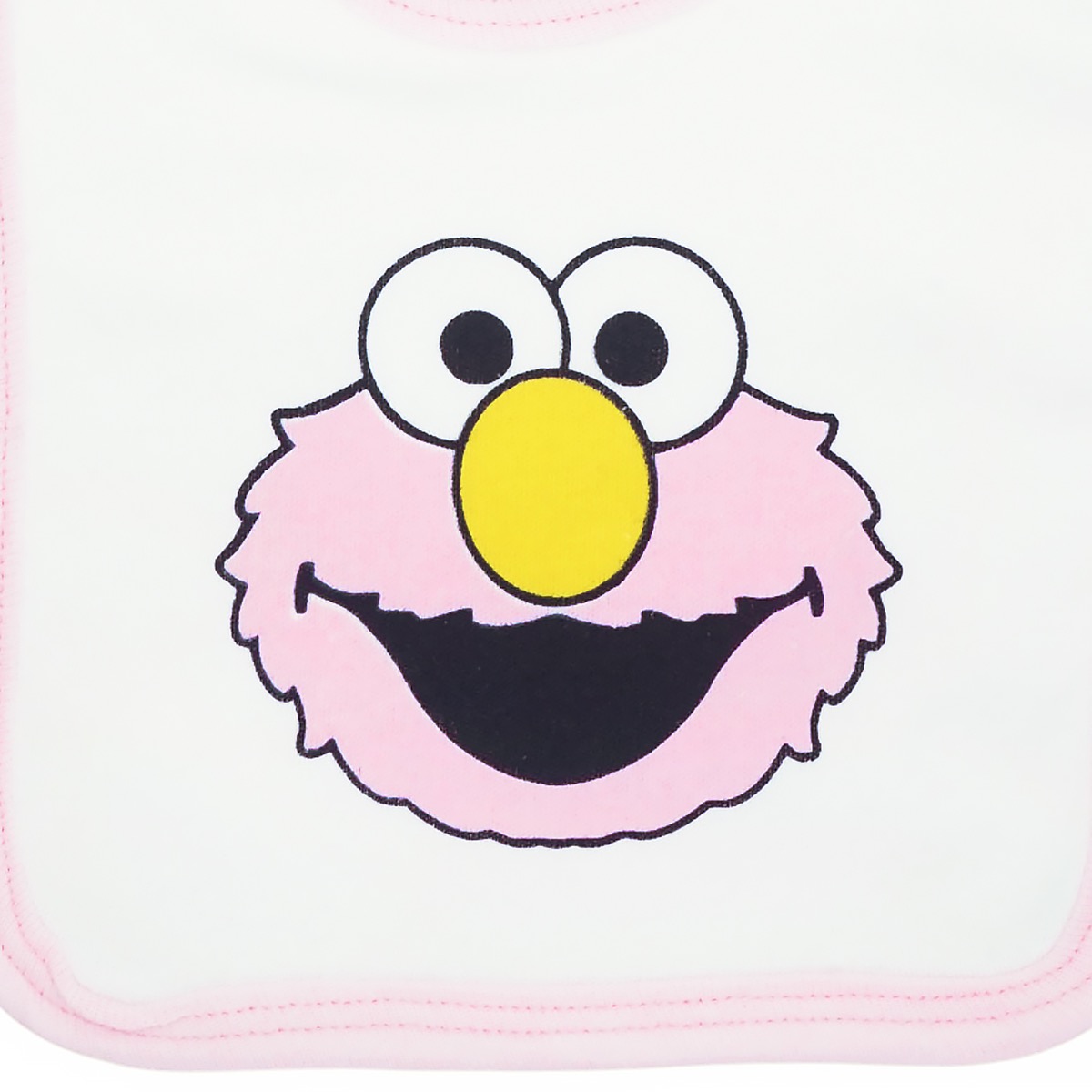 Baby Bibs κοριτσίστικη σαλιάρα φαγητού Pink Elmo με τρουκ