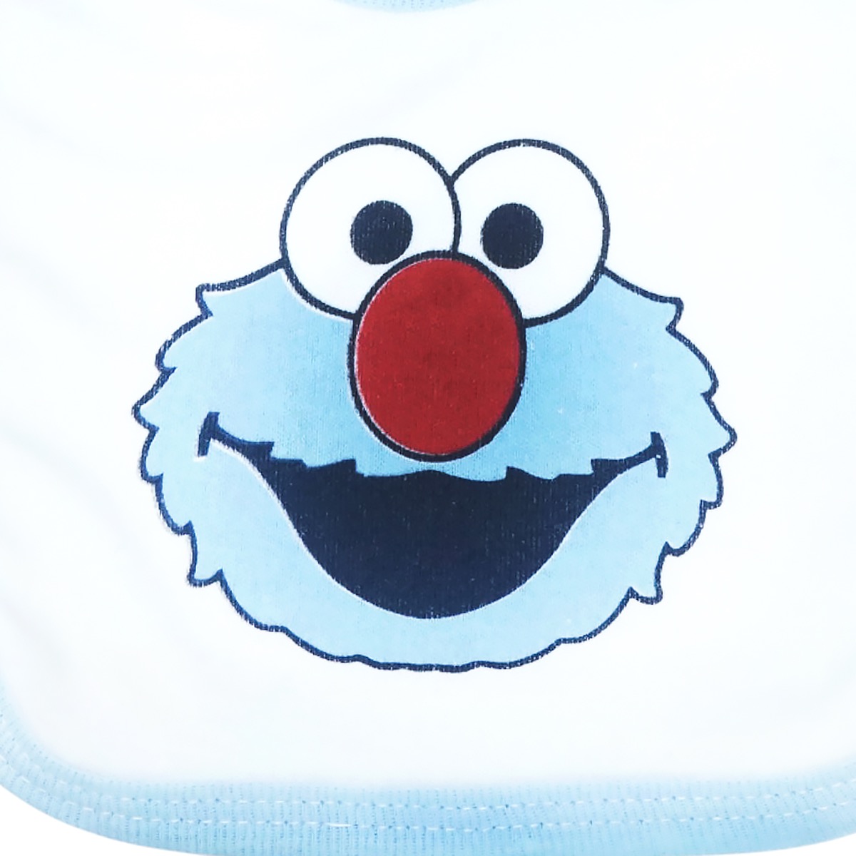 Baby Bibs σαλιάρα Blue Elmo για αγόρια σε εκρού χρώμα