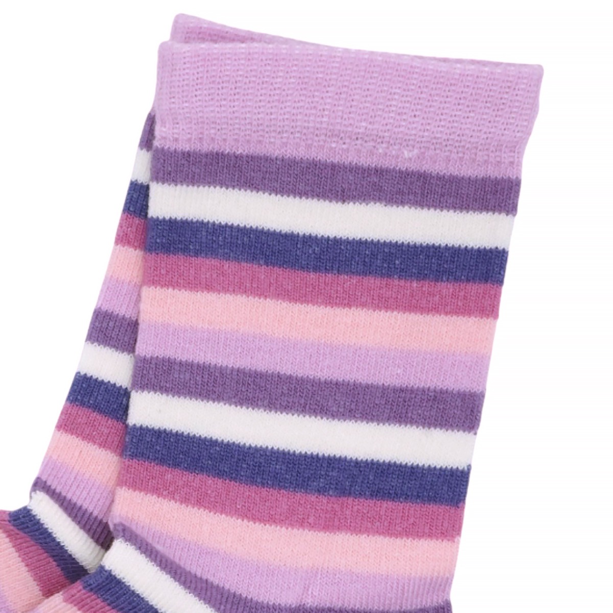 Κολεξιόν Dundar παιδικά καλτσάκια, μοβ ρίγες και ευχάριστη υφή