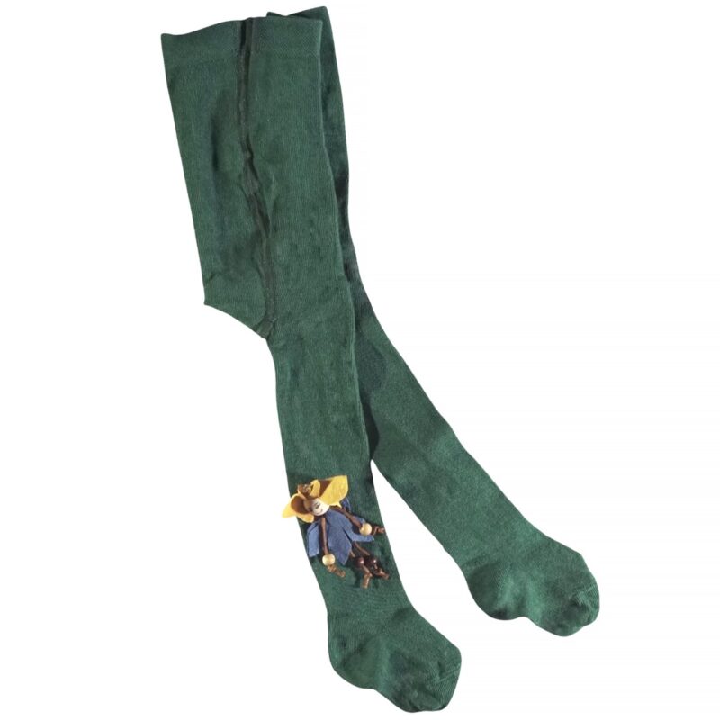 Καλσόν Defne Baby χοντρό πράσινο για ζεστά και στιλάτα ποδαράκια