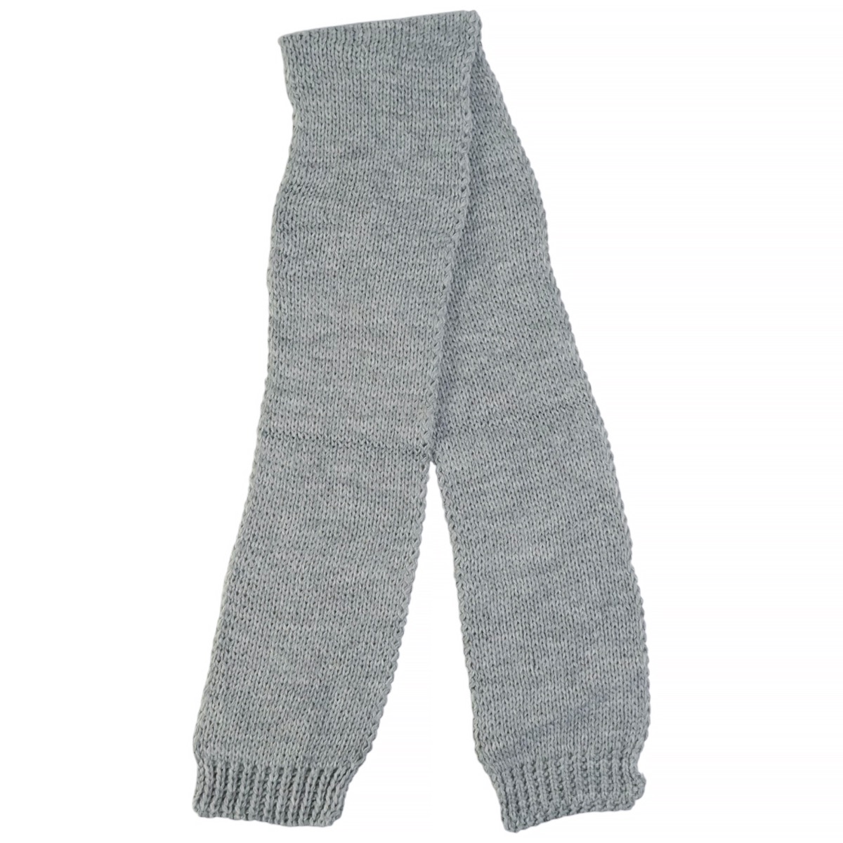 Kitti πλεκτό κασκόλ γκρι για αγόρι ταιριαστό με σκούφο και γάντια