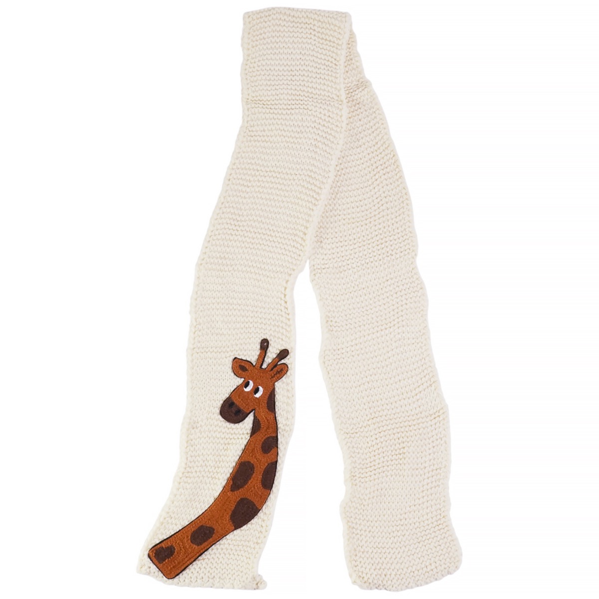 Kitti παιδικό σετ πλεκτό μπεζ με καμηλοπάρδαλη