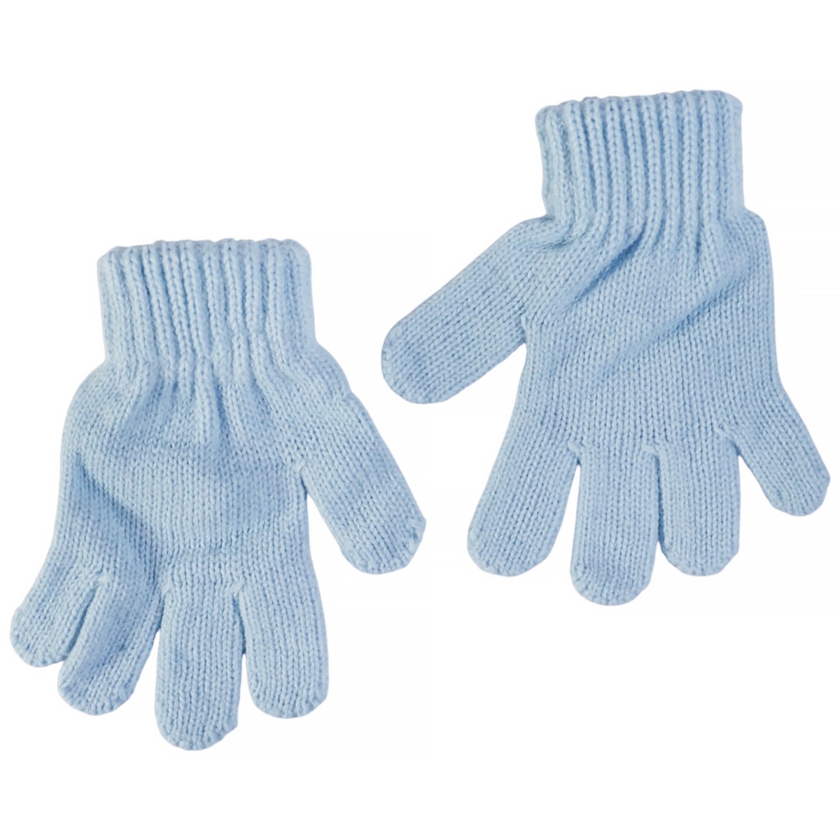 Kitti πλεκτά γάντια γαλάζια για αγόρι