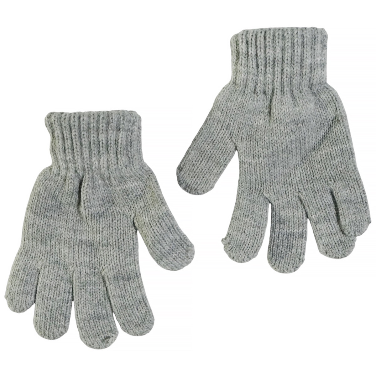 Kitti πλεκτά γάντια γκρι για αγόρι
