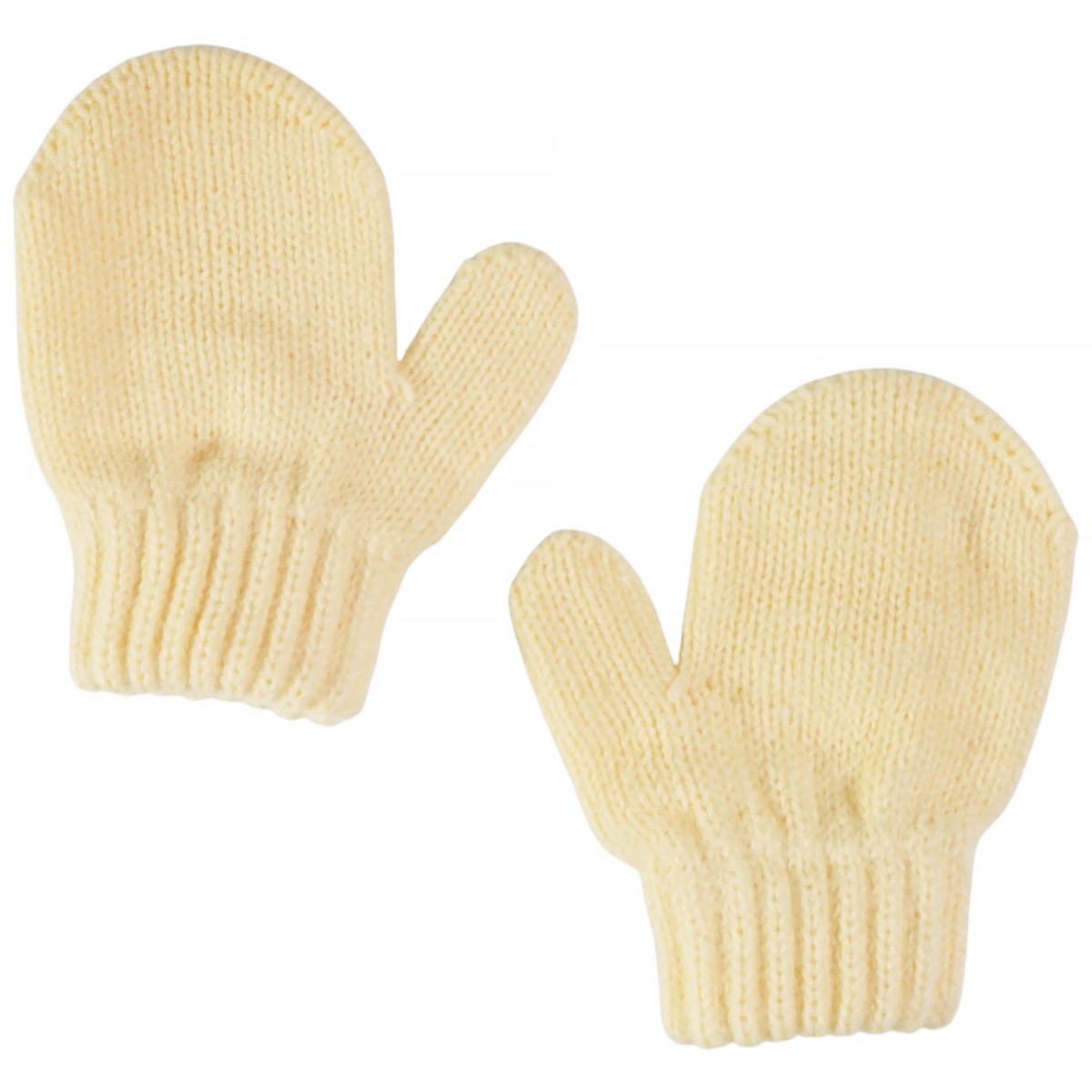 Πλεκτά γάντια Kitti κίτρινα Teddy για ολοκληρωμένη χειμωνιάτικη προστασία